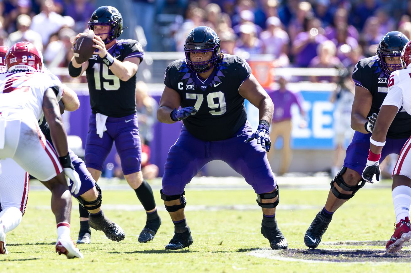 COLLEGE FOOTBALL: OCT 01 Oklahoma at TCU