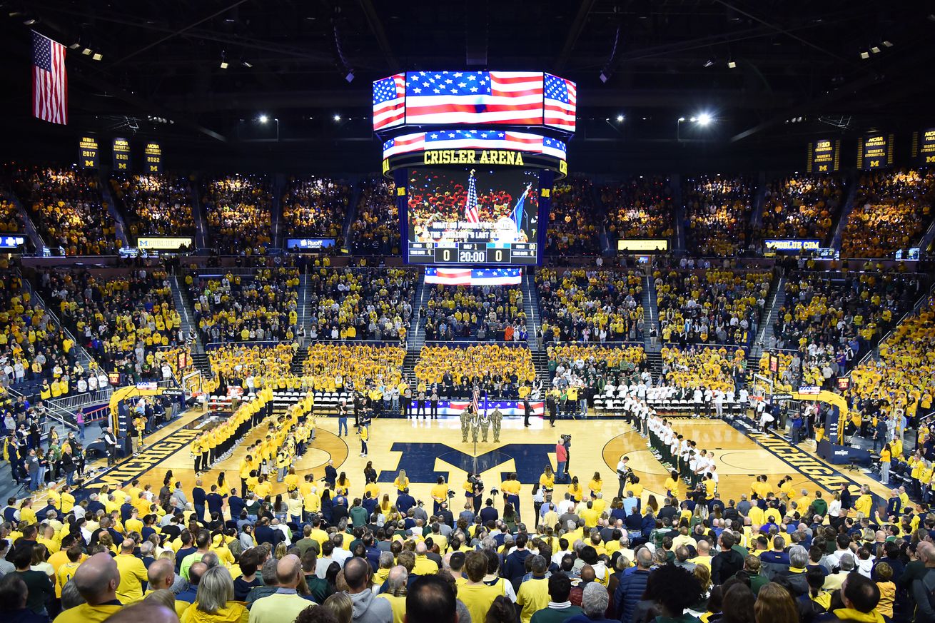 COLLEGE BASKETBALL: FEB 18 Michigan State at Michigan