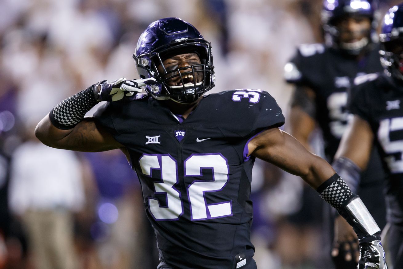 NCAA FOOTBALL: SEP 10 Arkansas at TCU