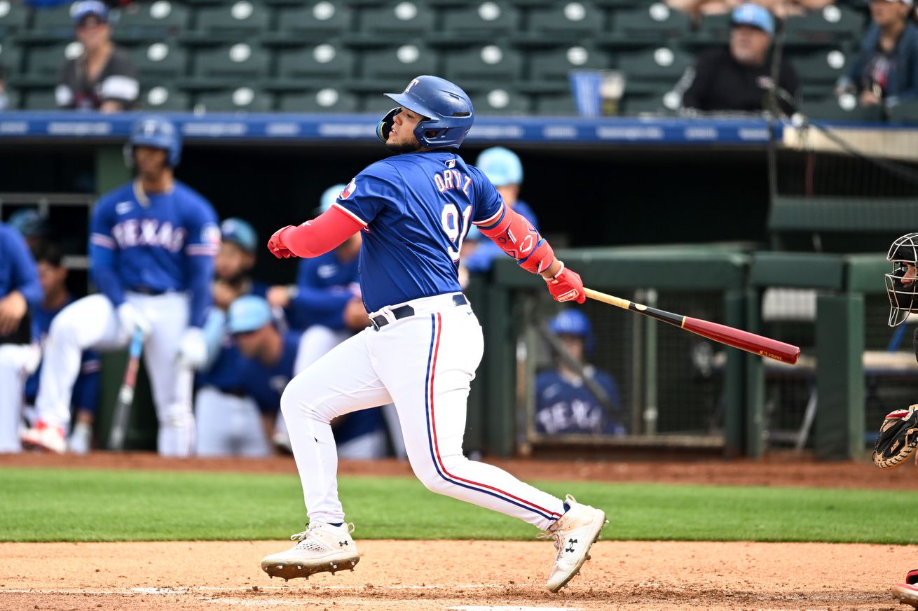 Spring Breakout - Cincinnati Reds v Texas Rangers