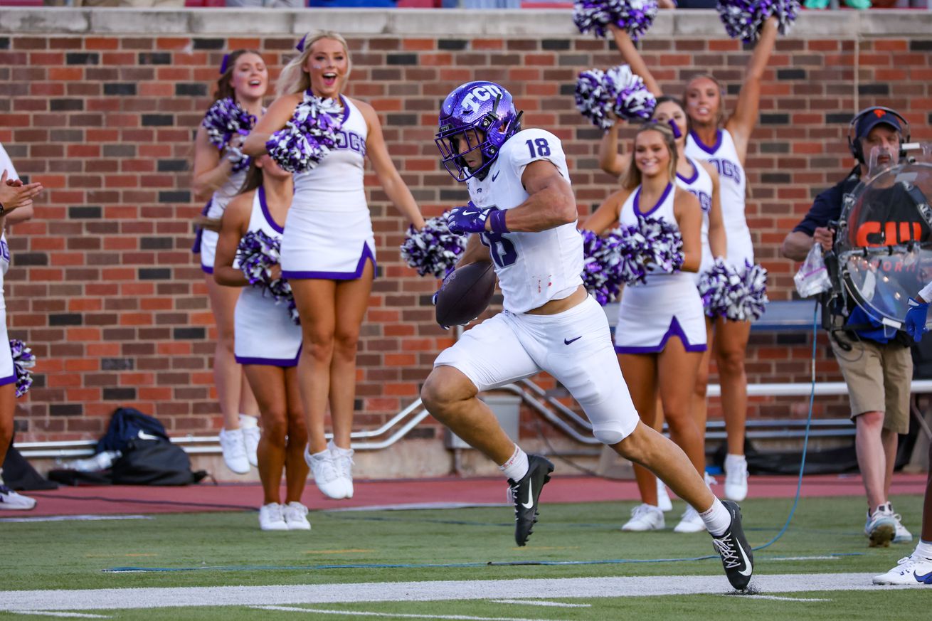 COLLEGE FOOTBALL: SEP 21 TCU at SMU