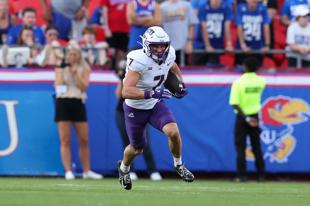 COLLEGE FOOTBALL: SEP 28 TCU at Kansas