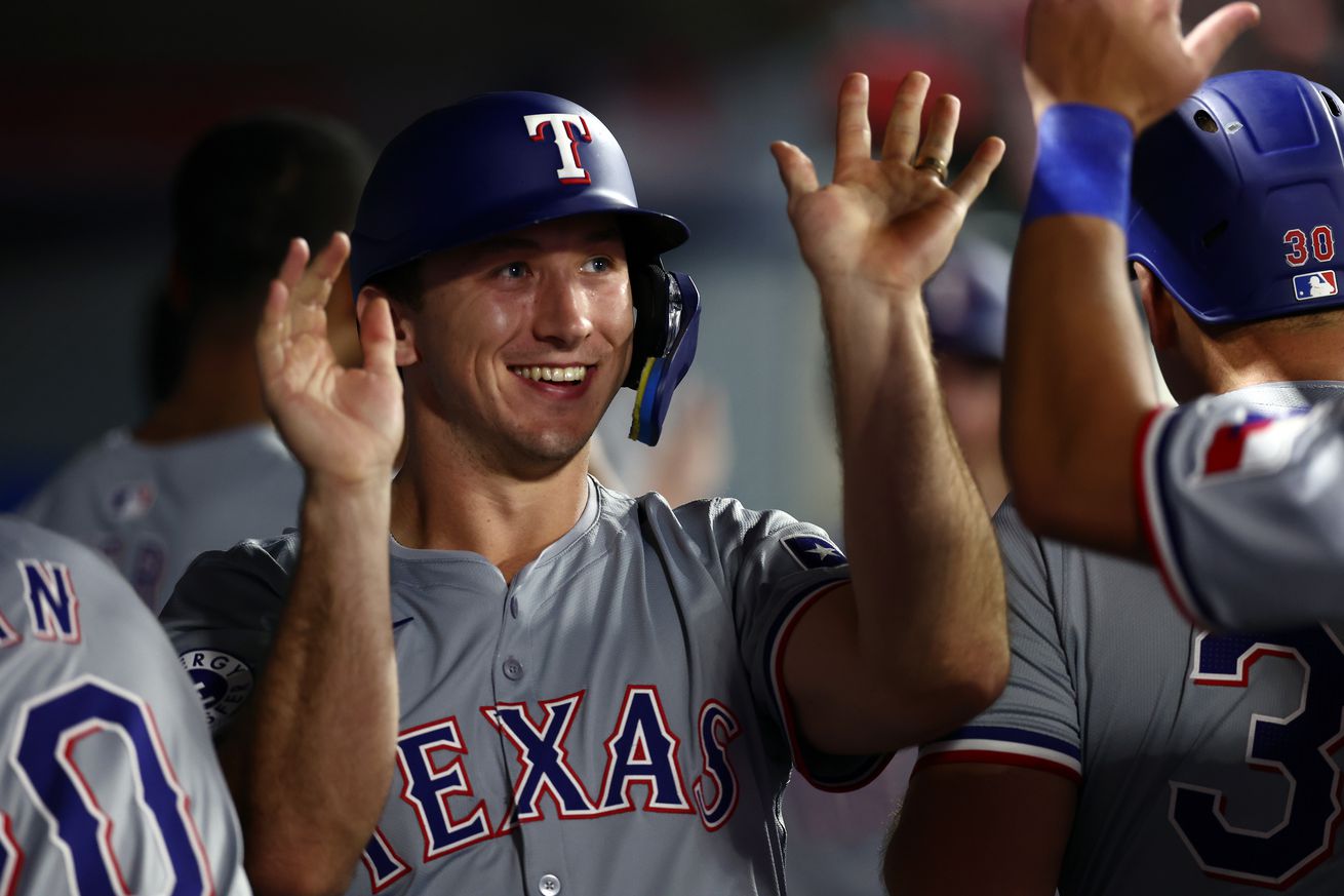 Texas Rangers v Los Angeles Angels