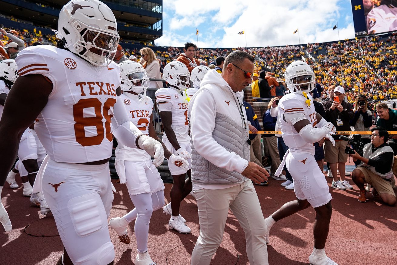 NCAA Football: Texas at Michigan