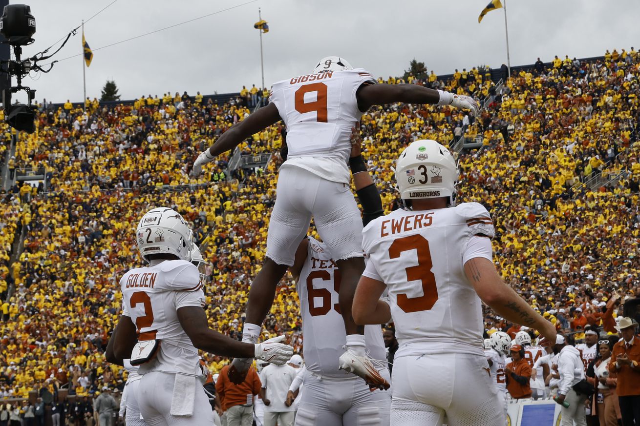 NCAA Football: Texas at Michigan