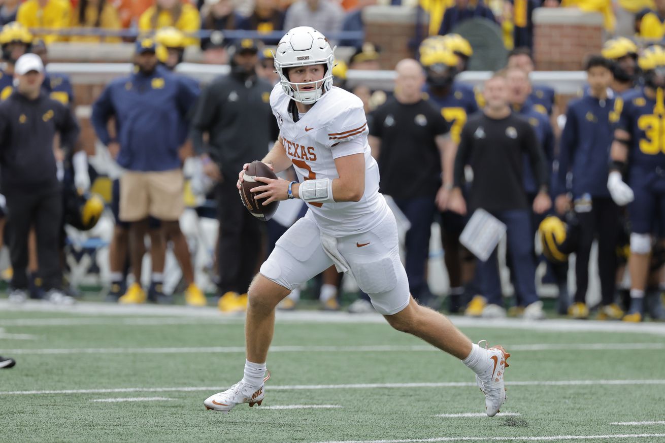 NCAA Football: Texas at Michigan