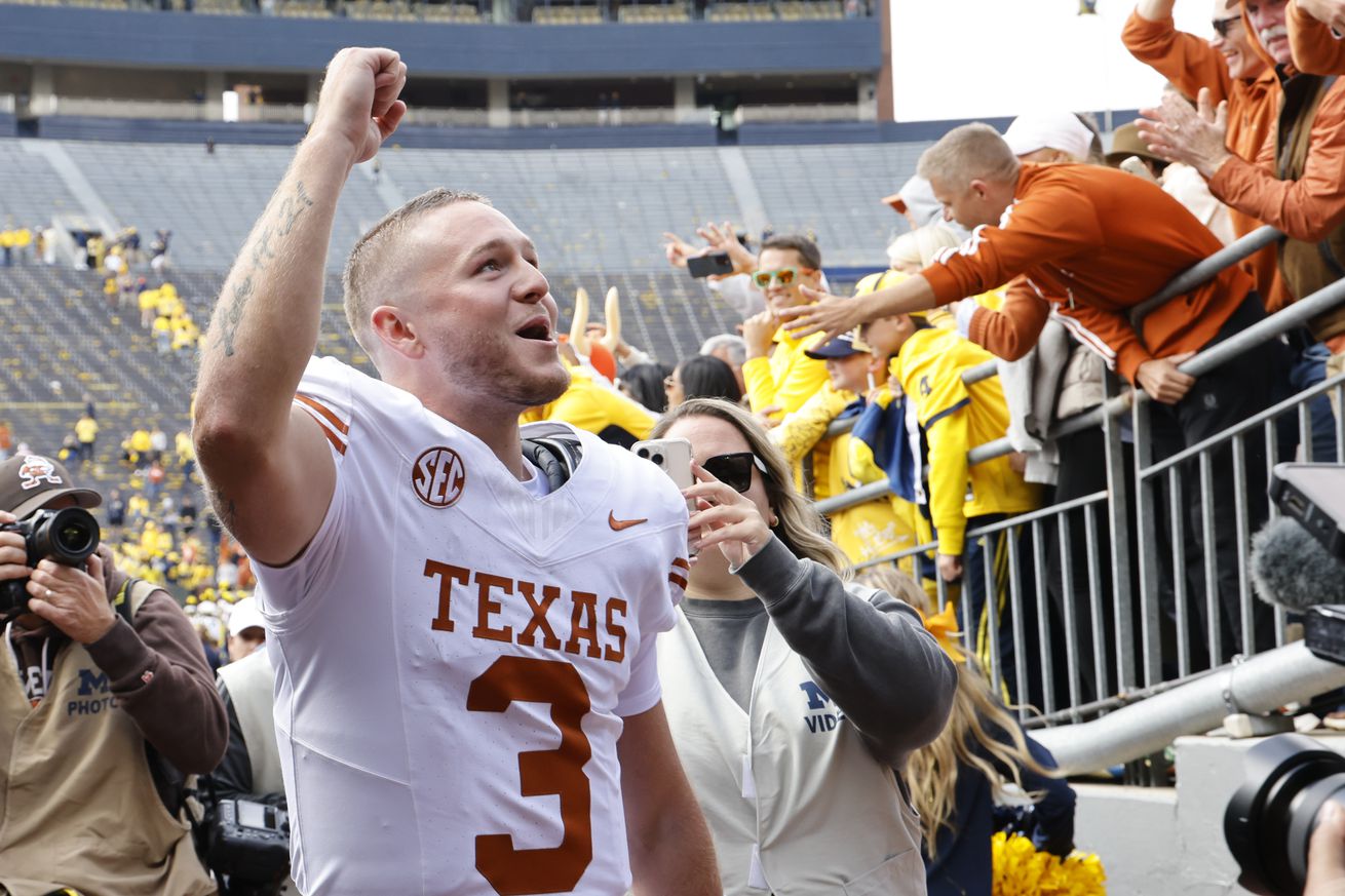 NCAA Football: Texas at Michigan