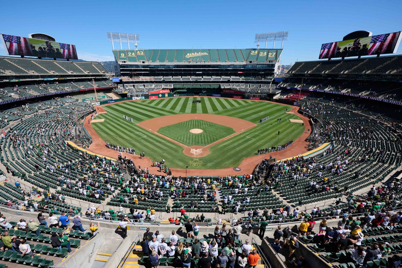 MLB: Detroit Tigers at Oakland Athletics