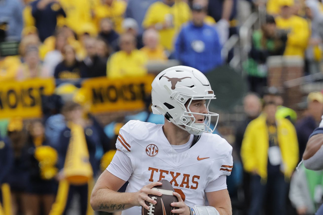 NCAA Football: Texas at Michigan