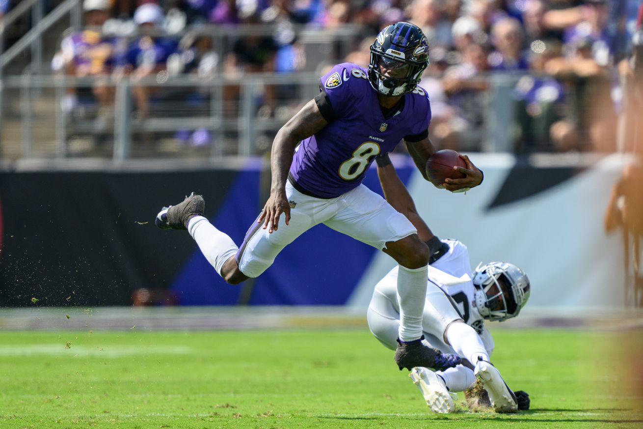 NFL: Las Vegas Raiders at Baltimore Ravens