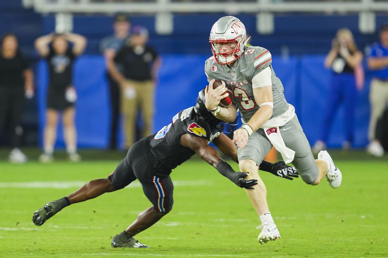 NCAA Football: UNLV at Kansas