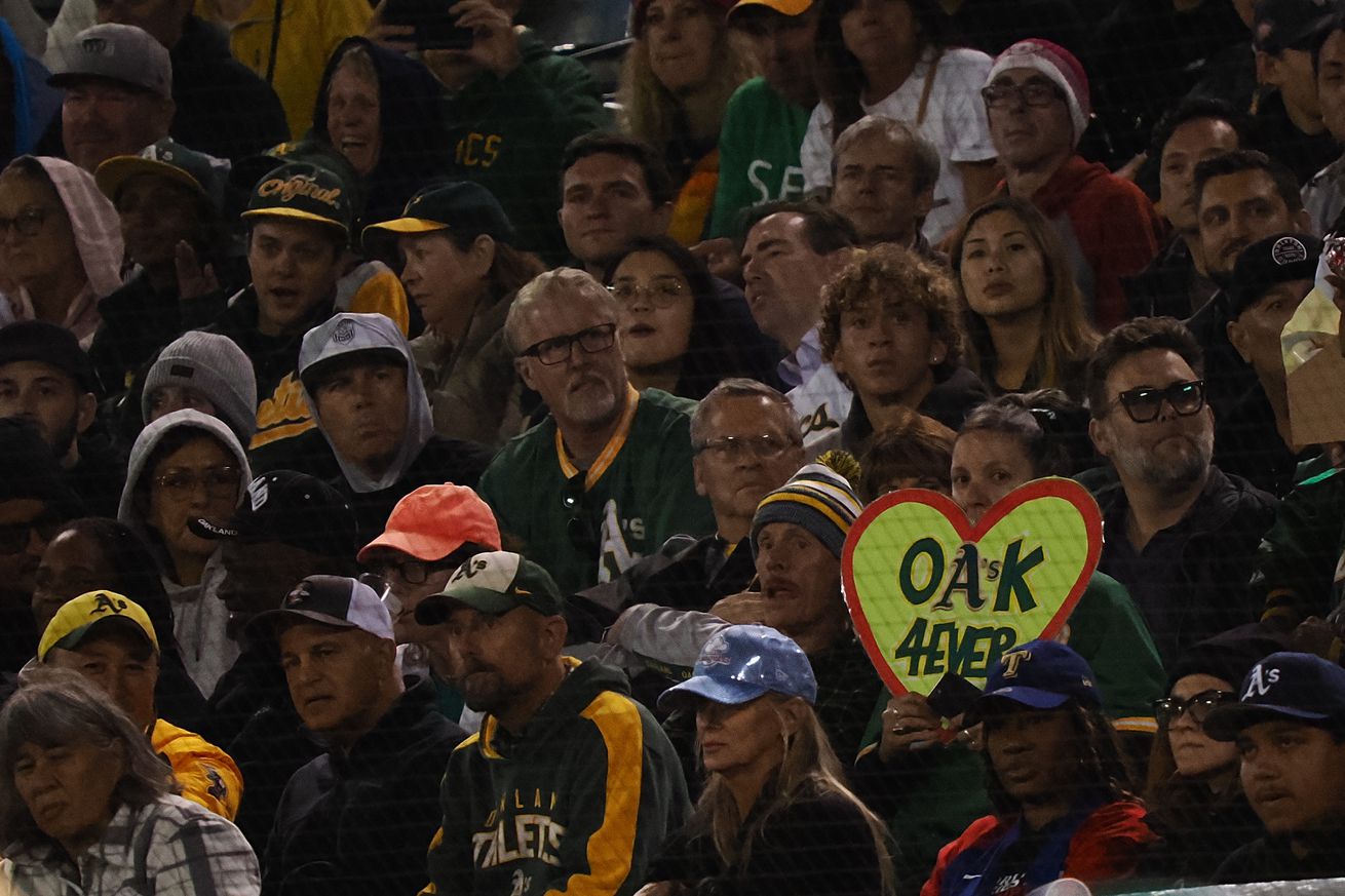 MLB: Texas Rangers at Oakland Athletics