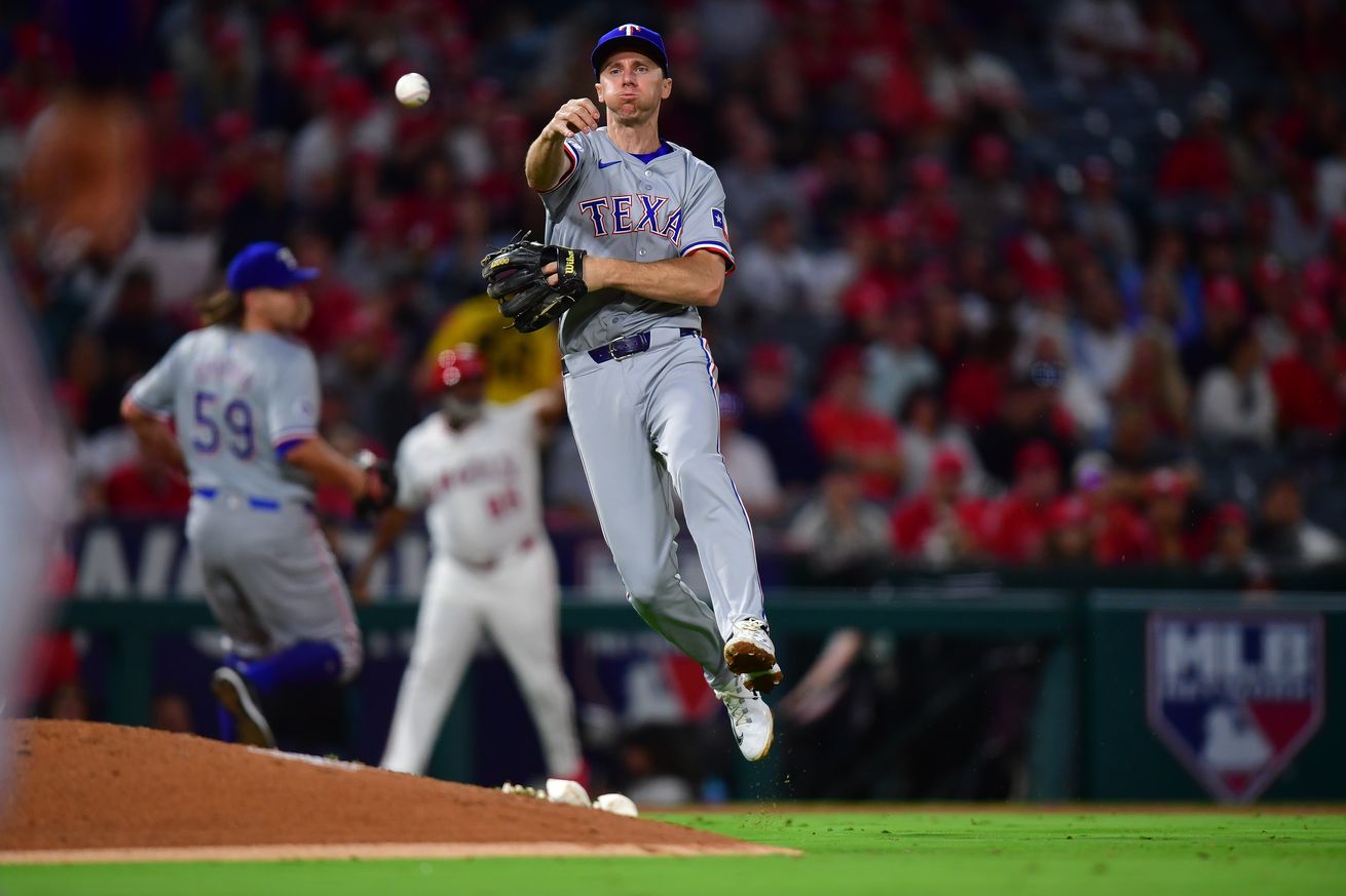 MLB: Texas Rangers at Los Angeles Angels