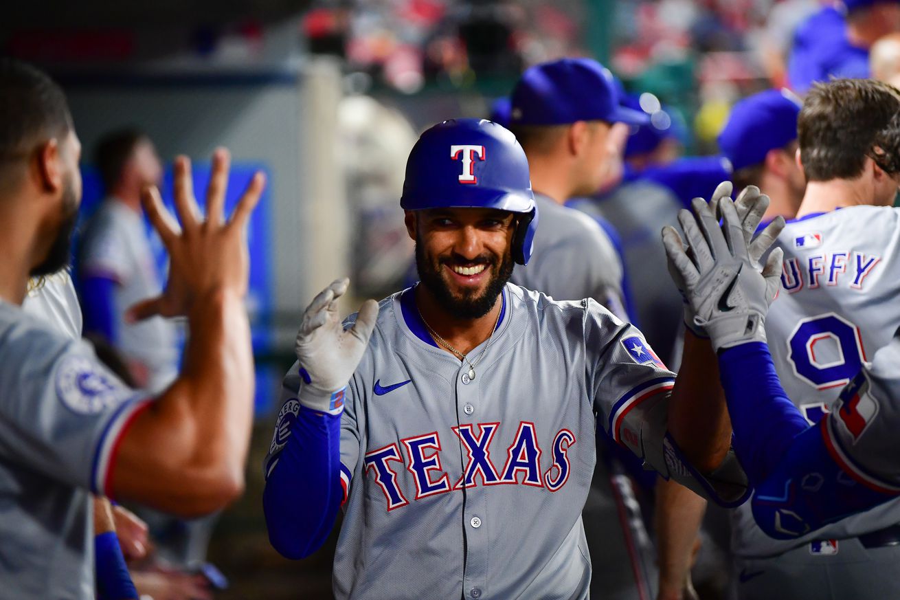 MLB: Texas Rangers at Los Angeles Angels