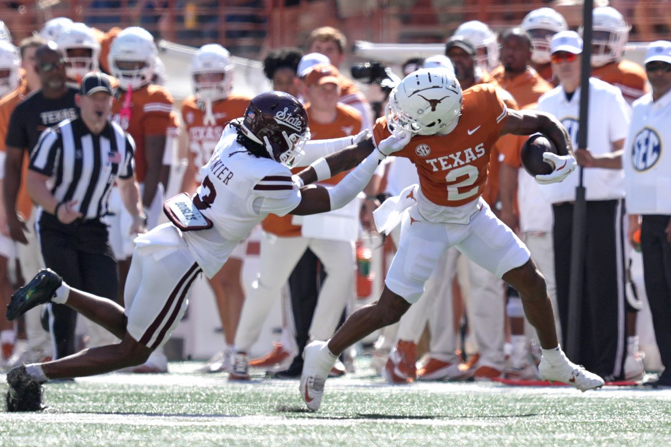 NCAA Football: Mississippi State at Texas