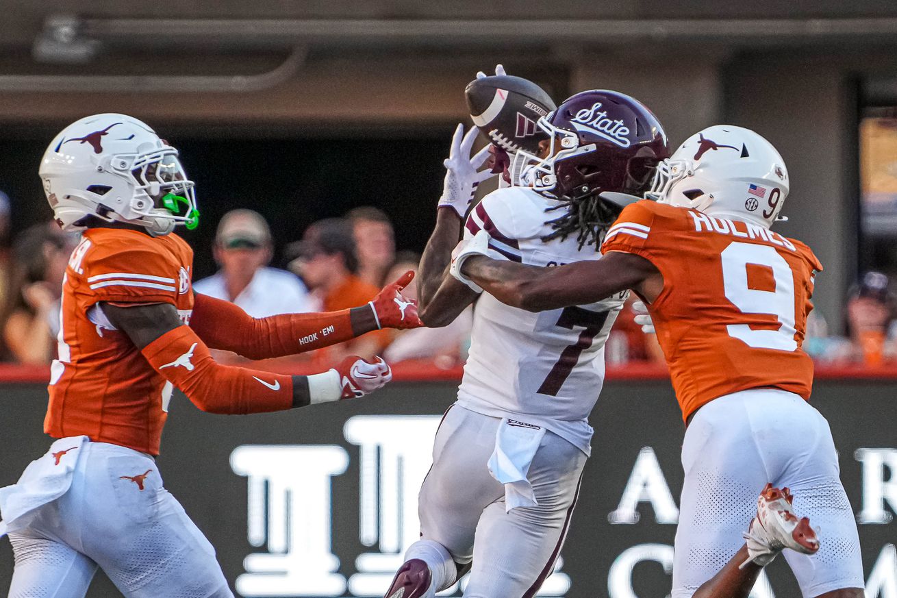 NCAA Football: Mississippi State at Texas