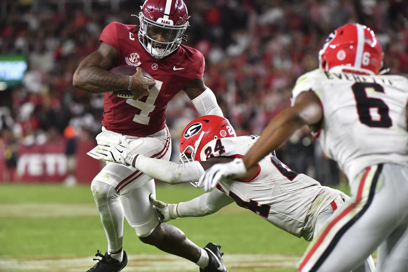 NCAA Football: Georgia at Alabama