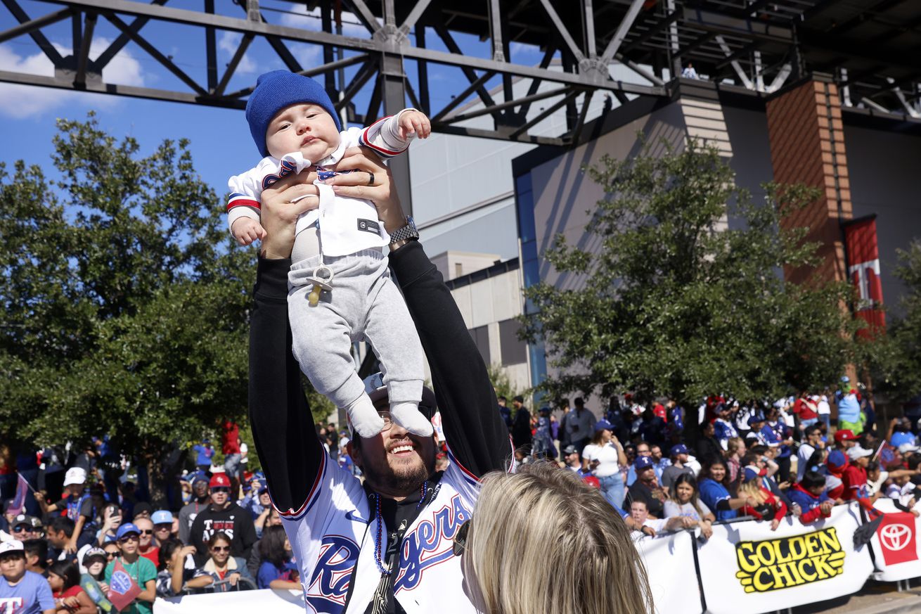 Texas Rangers Victory Parade