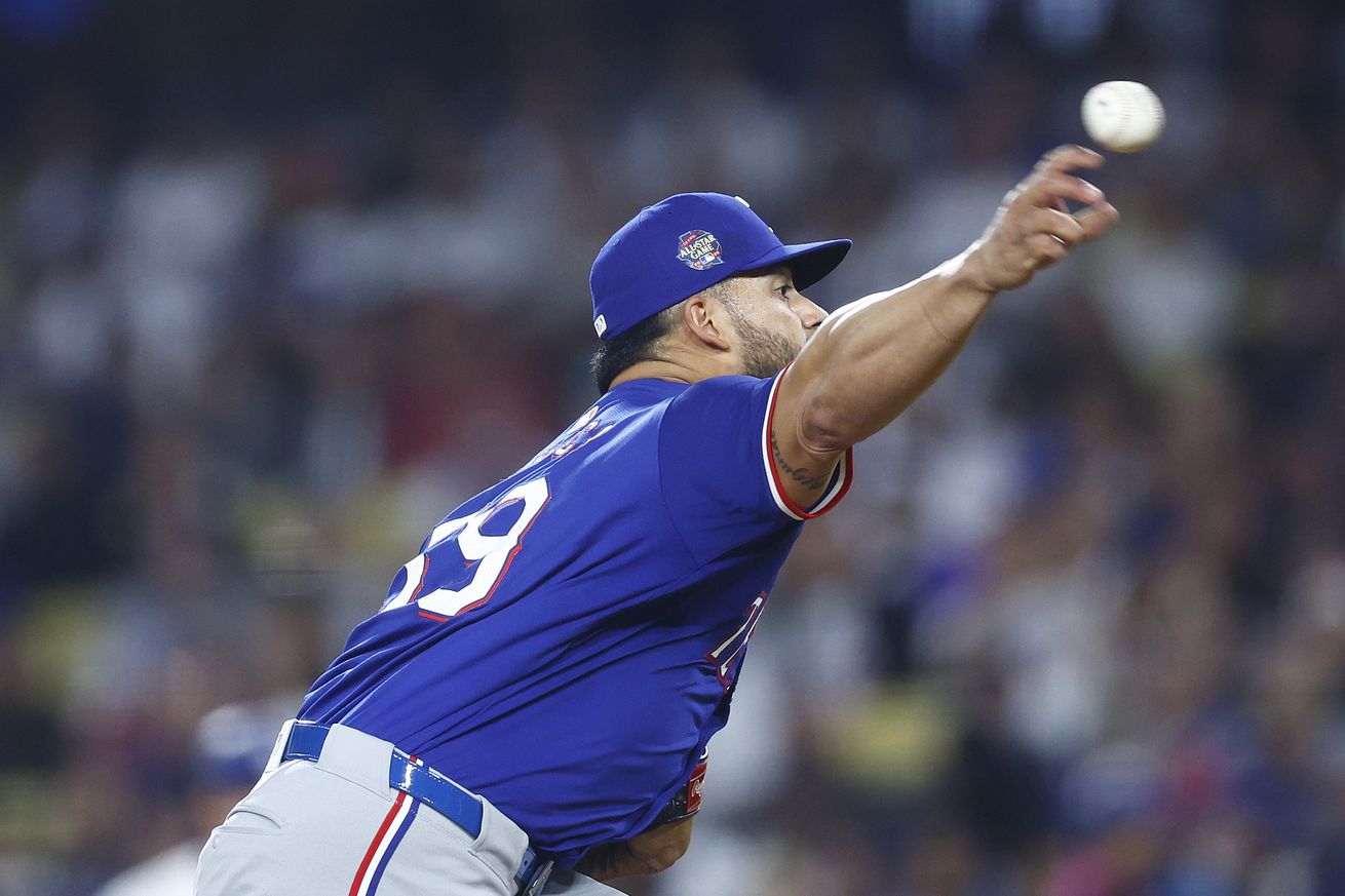 Texas Rangers v Los Angeles Dodgers