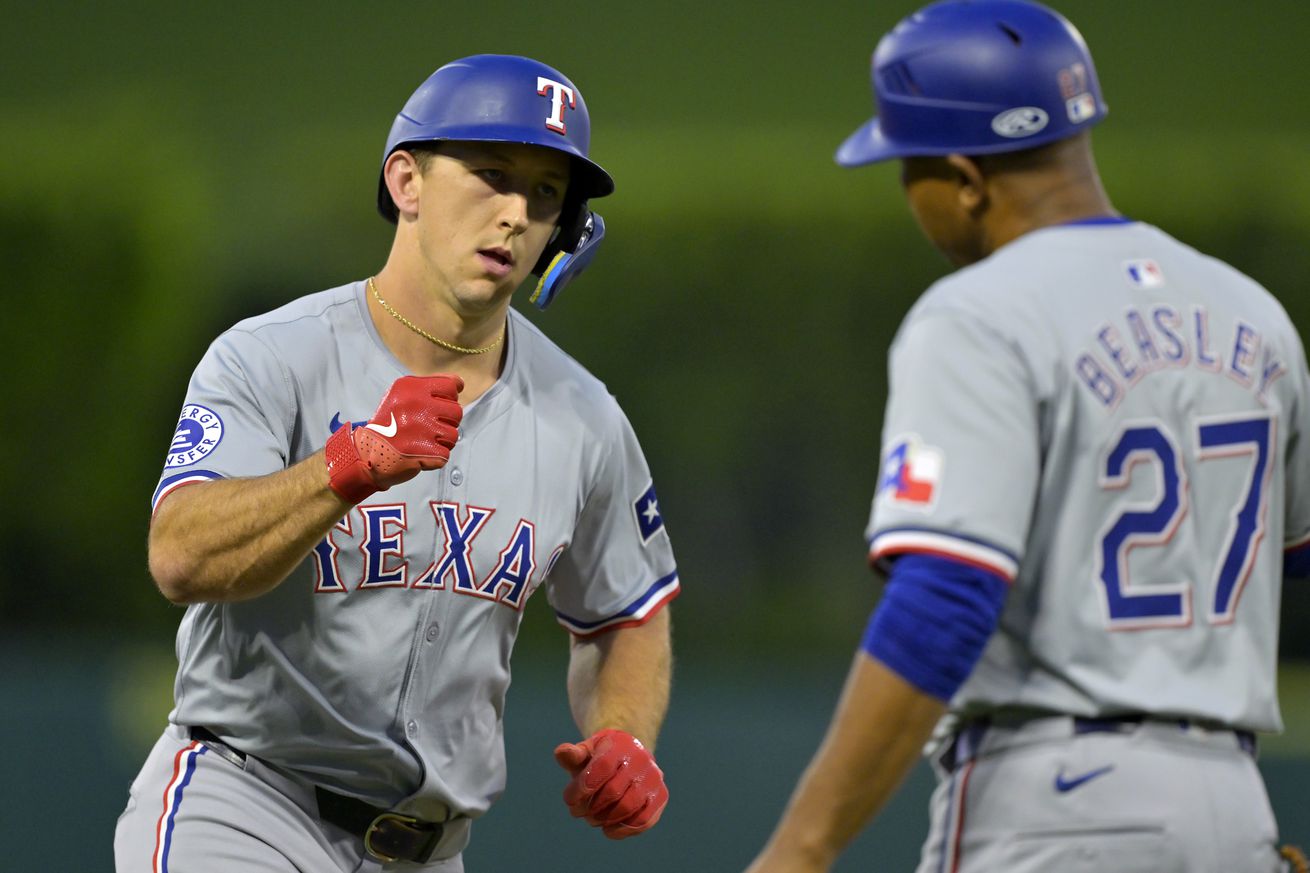 Texas Rangers v Los Angeles Angels