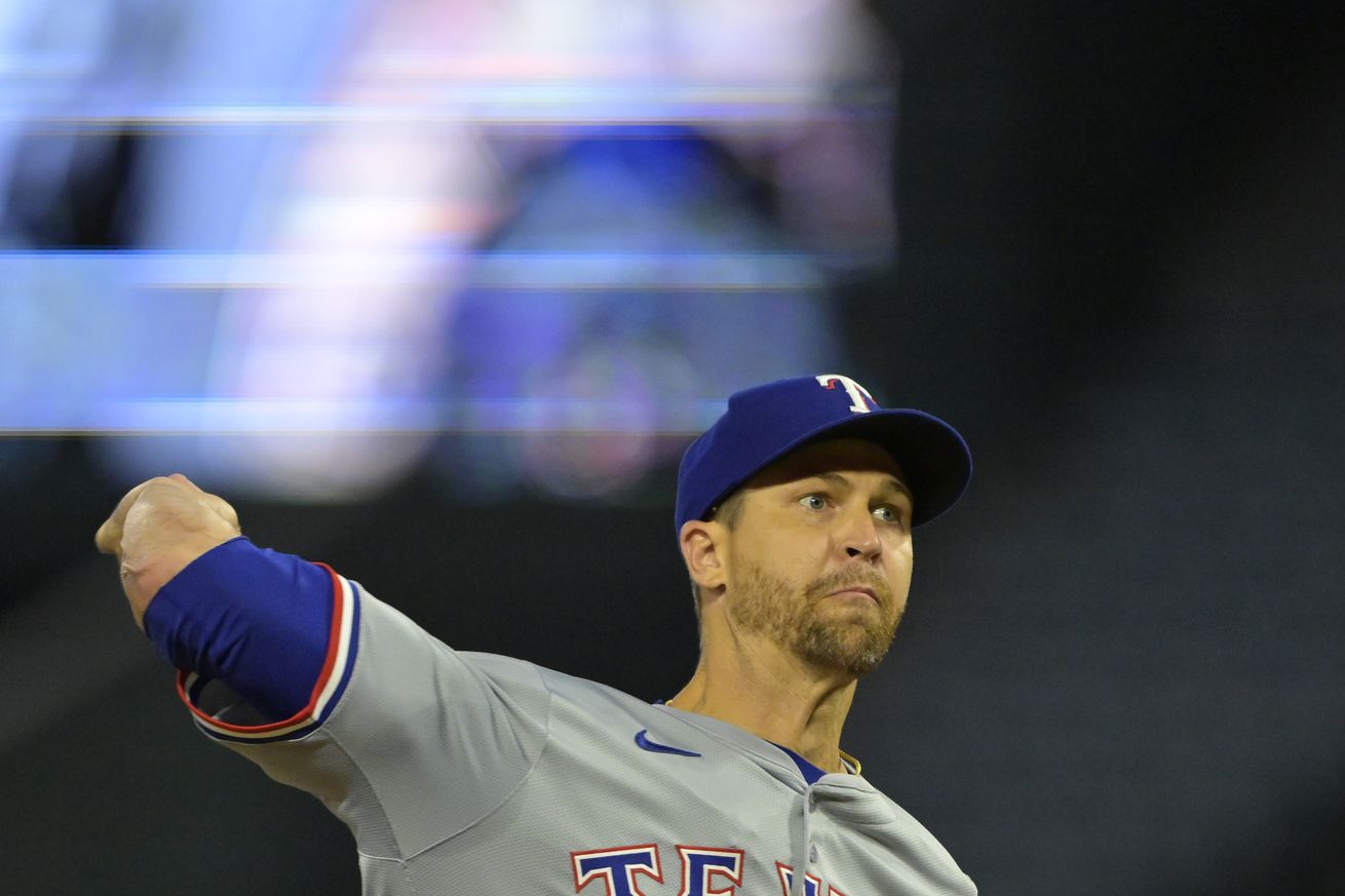 Texas Rangers v Los Angeles Angels