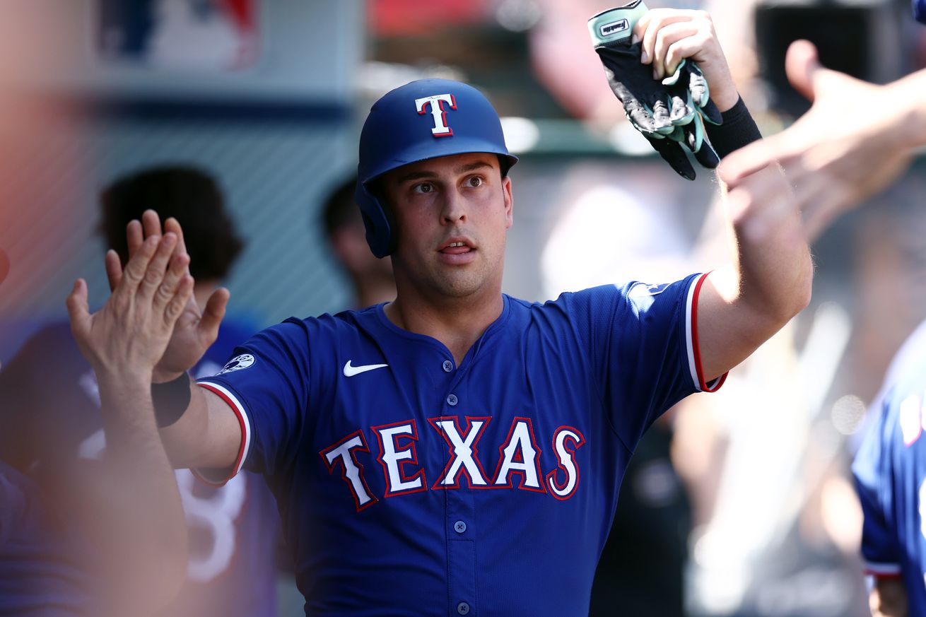 Texas Rangers v Los Angeles Angels