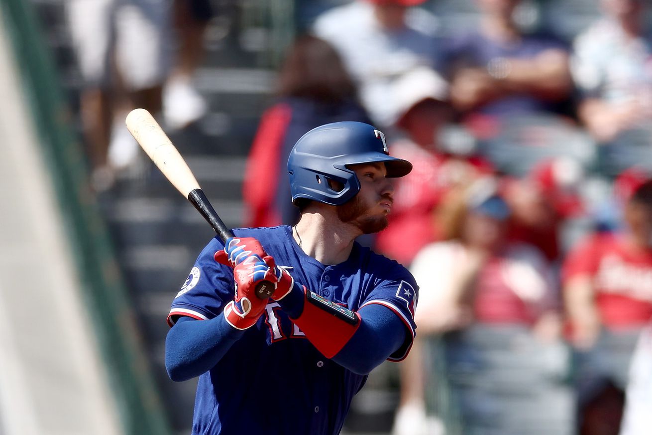 Texas Rangers v Los Angeles Angels