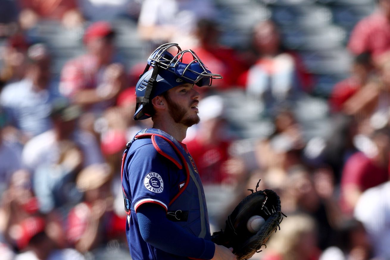 Texas Rangers v Los Angeles Angels