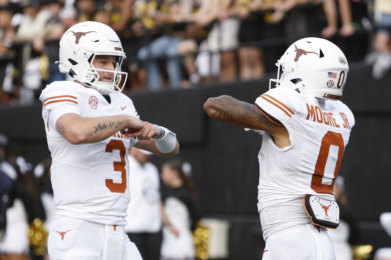 COLLEGE FOOTBALL: OCT 26 Texas at Vanderbilt