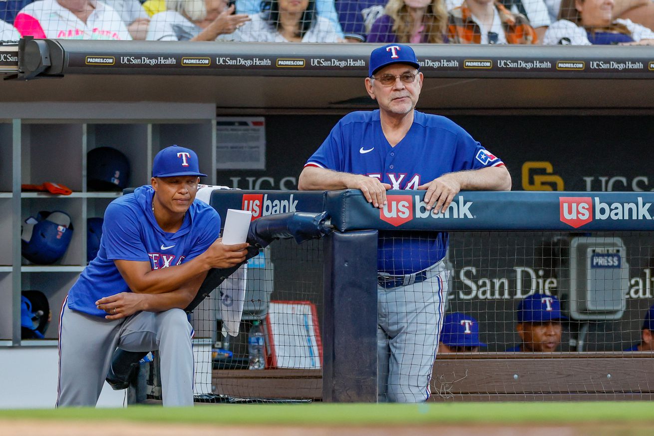 MLB: Texas Rangers at San Diego Padres