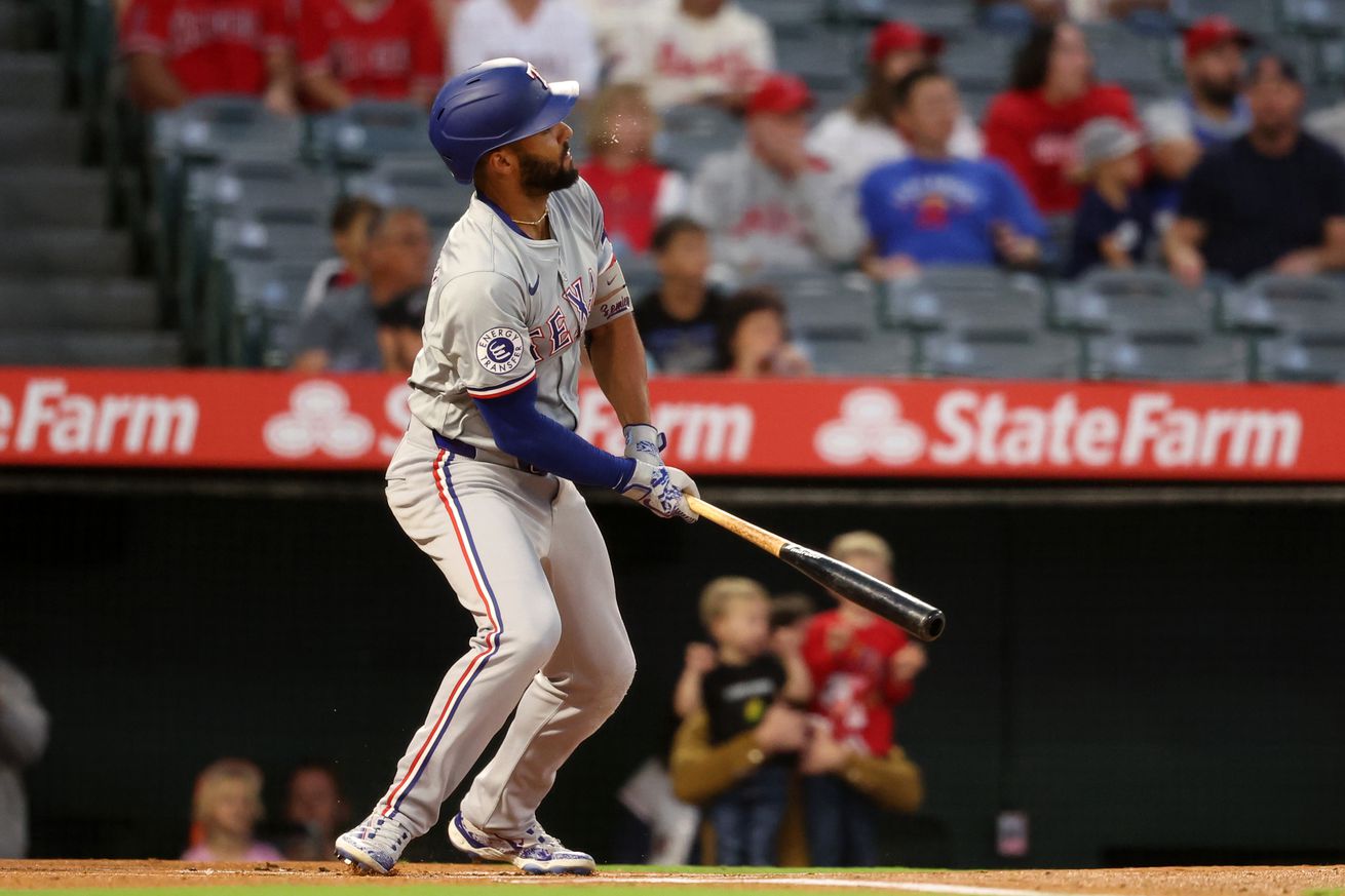 MLB: Texas Rangers at Los Angeles Angels