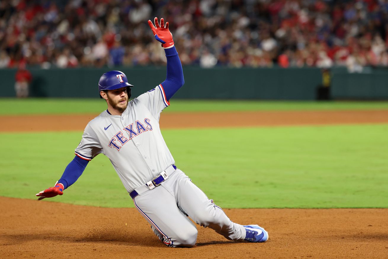 MLB: Texas Rangers at Los Angeles Angels