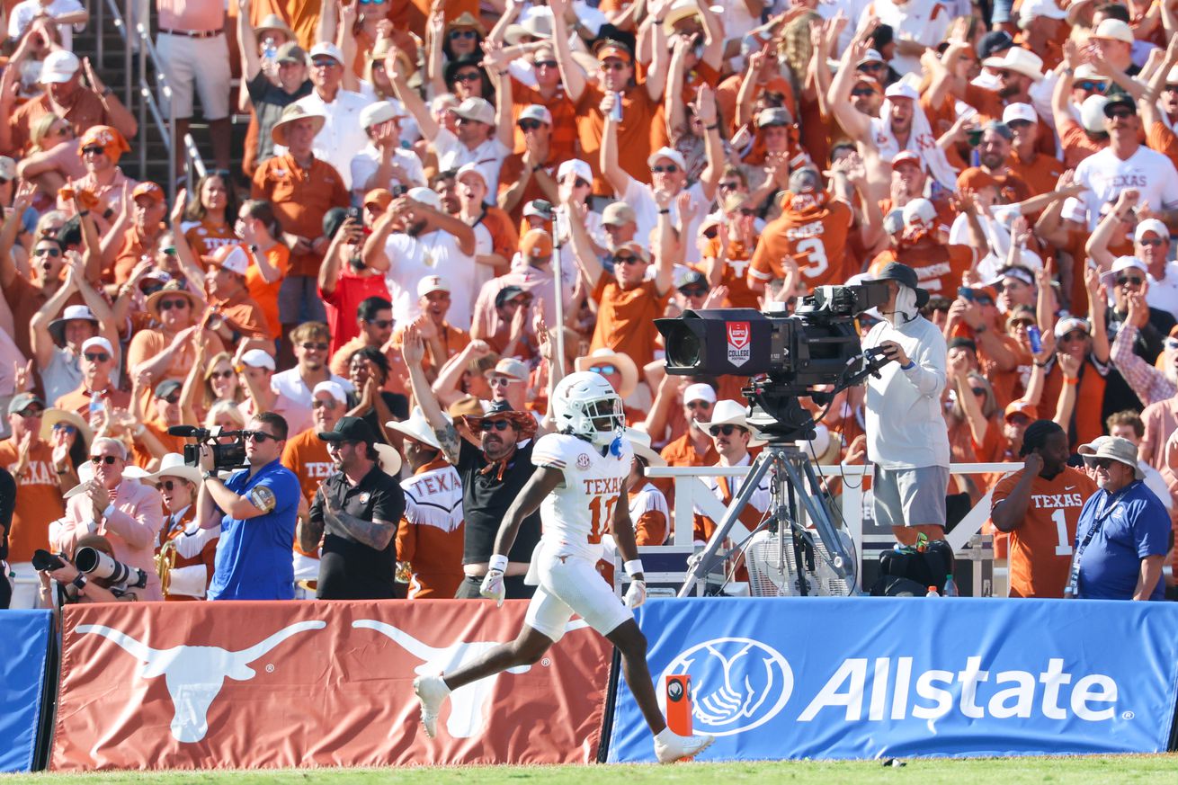 NCAA Football: Texas at Oklahoma