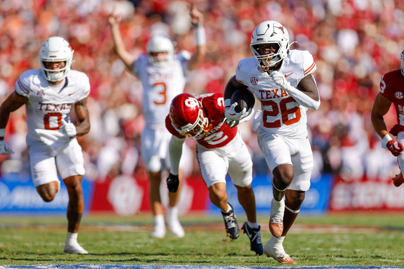 NCAA Football: Texas at Oklahoma