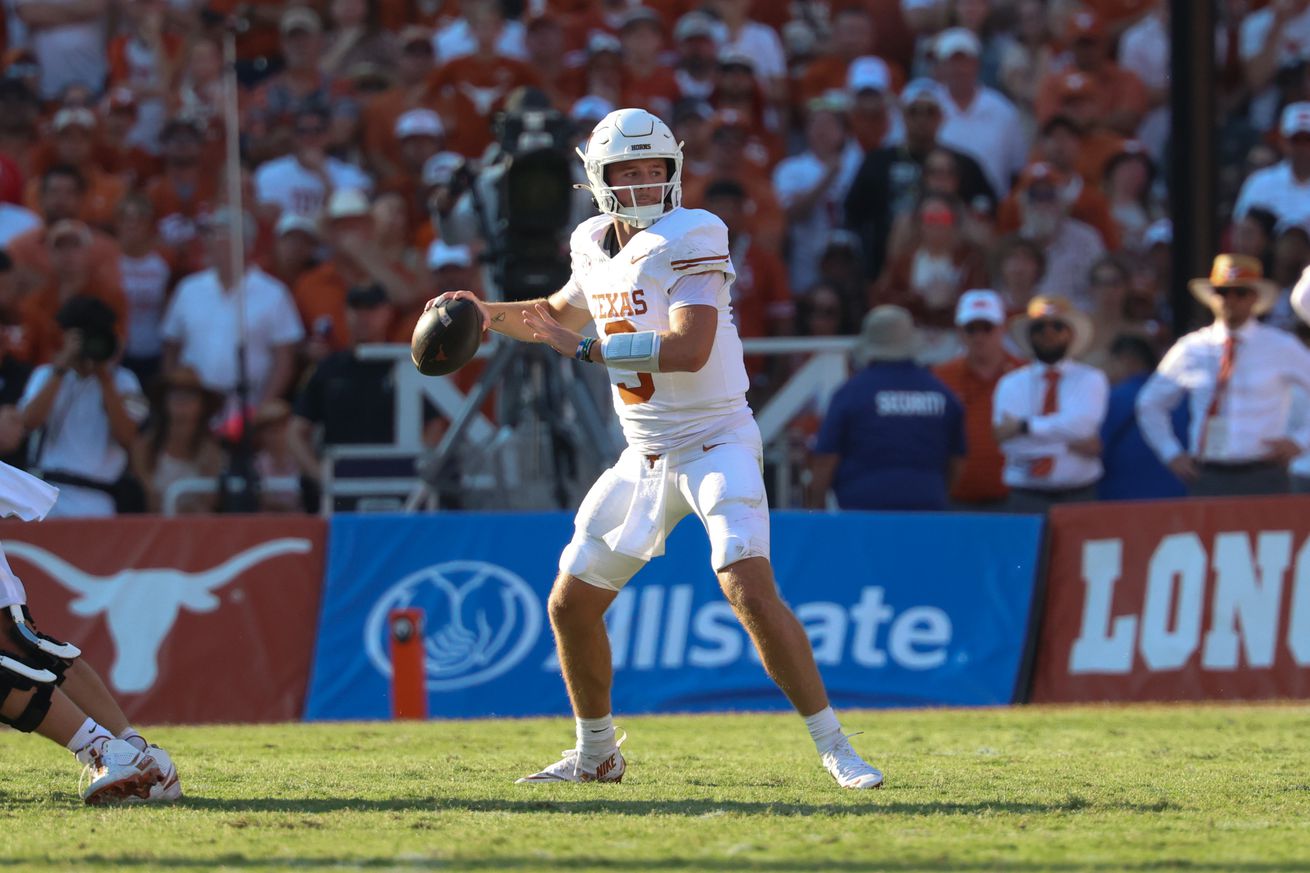 NCAA Football: Texas at Oklahoma