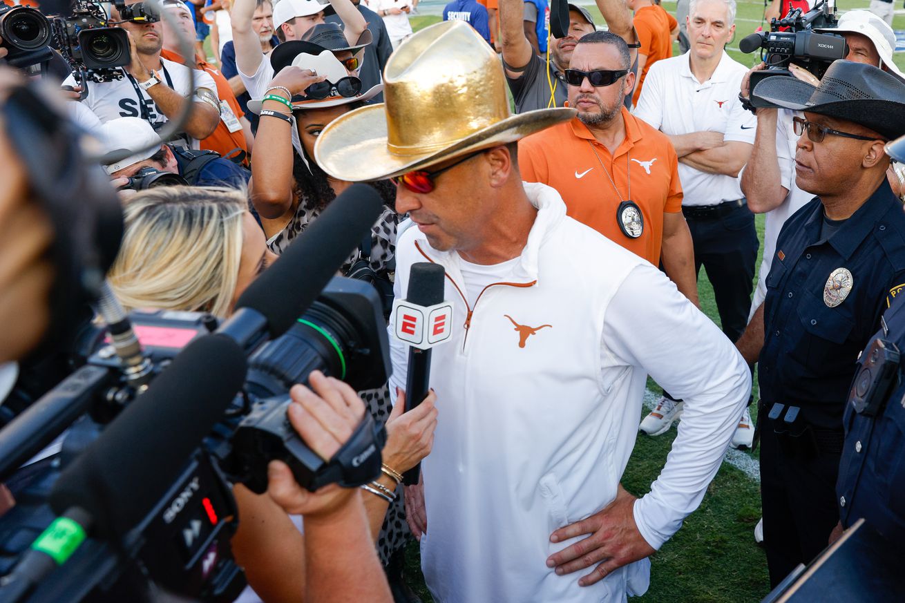 NCAA Football: Texas at Oklahoma