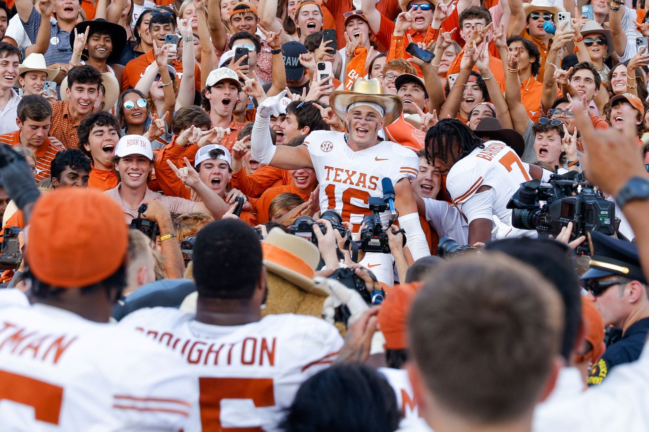 NCAA Football: Texas at Oklahoma