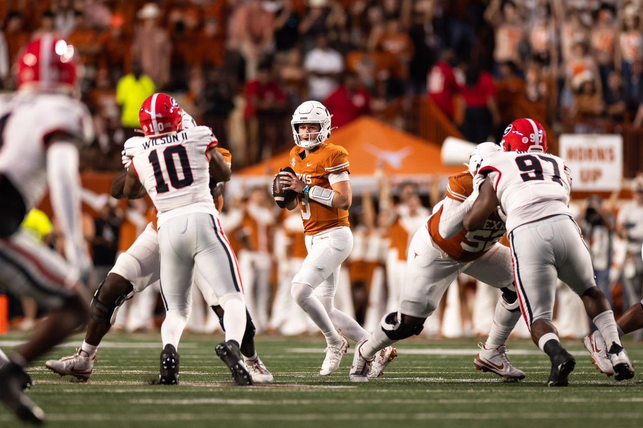 NCAA Football: Georgia at Texas