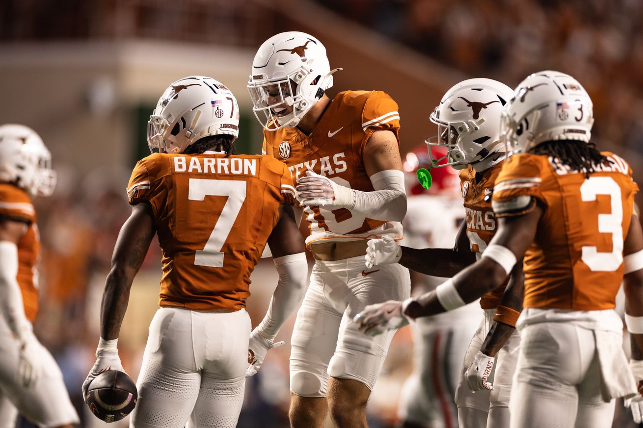 NCAA Football: Georgia at Texas