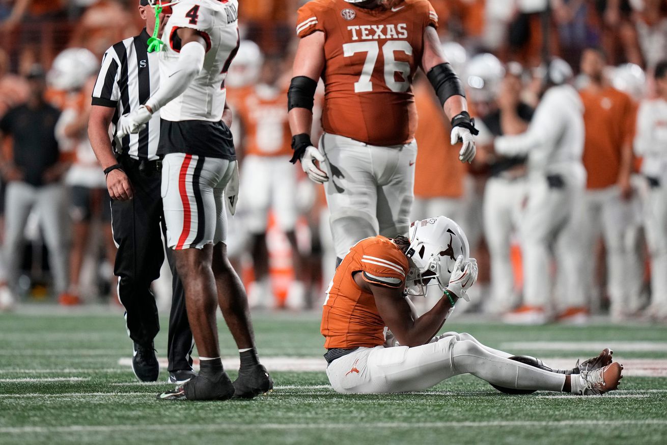 NCAA Football: Georgia at Texas