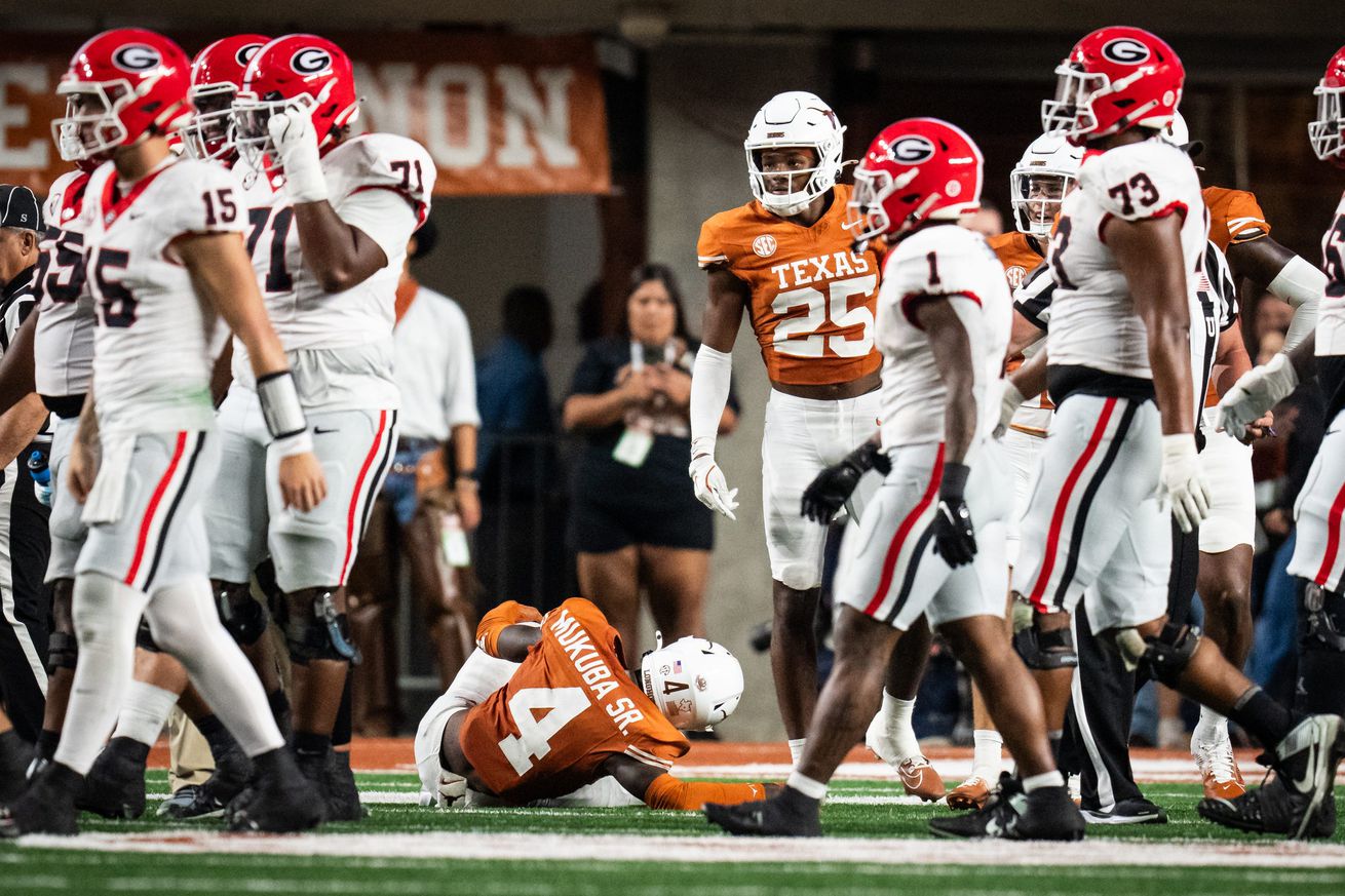 NCAA Football: Georgia at Texas