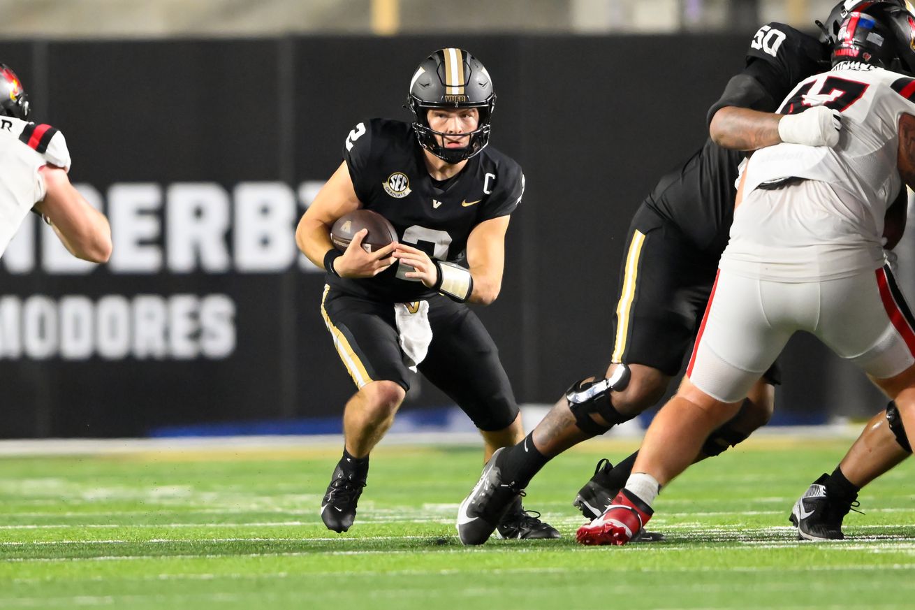 NCAA Football: Ball State at Vanderbilt