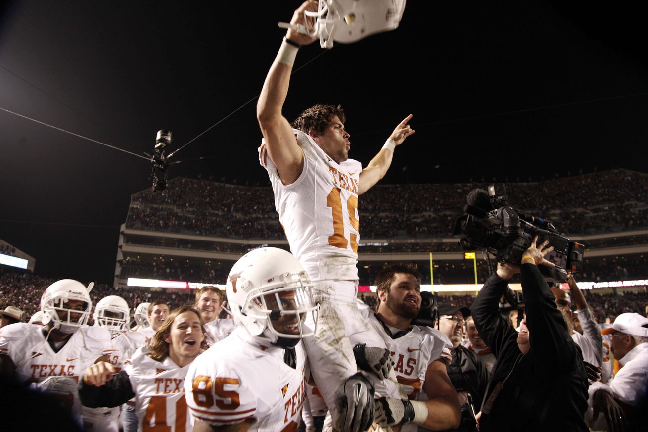 NCAA Football: Texas at Texas A&M