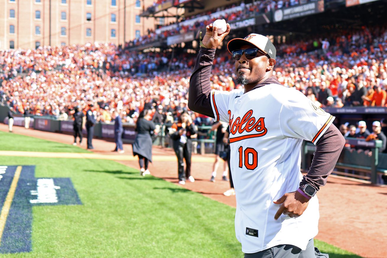 Division Series - Texas Rangers v. Baltimore Orioles - Game One