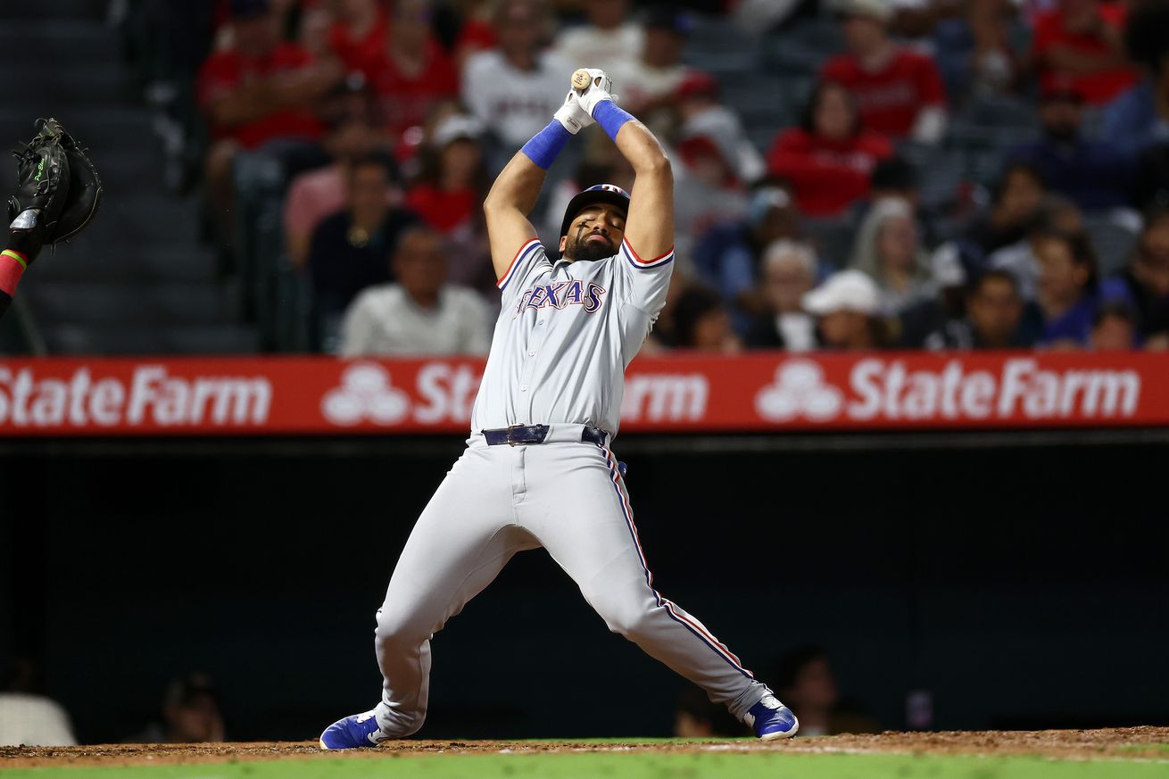 Texas Rangers v Los Angeles Angels