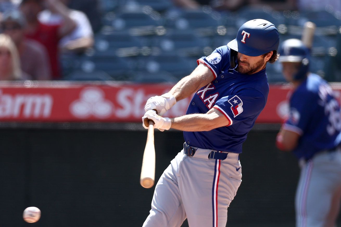 Texas Rangers v Los Angeles Angels