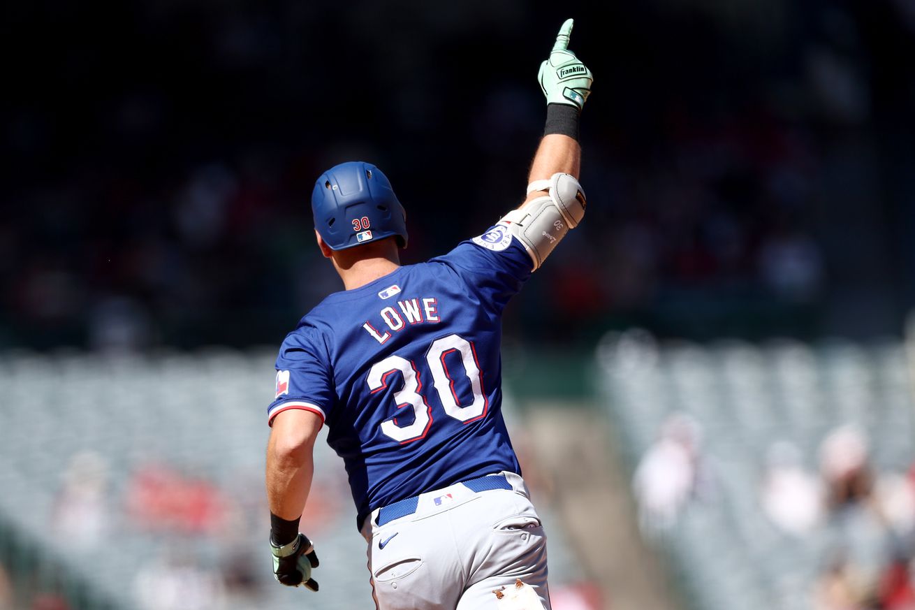 Texas Rangers v Los Angeles Angels