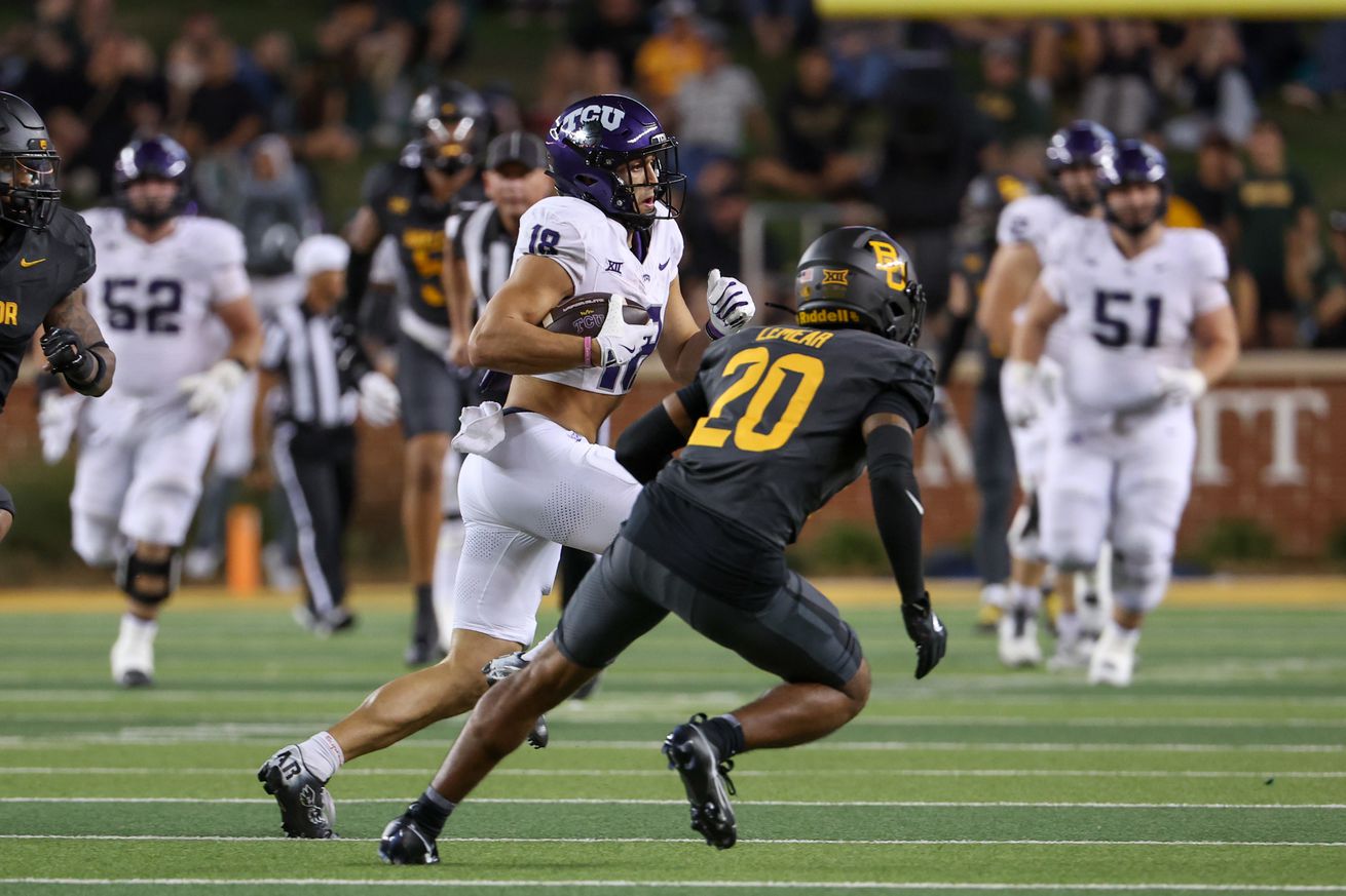 COLLEGE FOOTBALL: NOV 02 TCU at Baylor