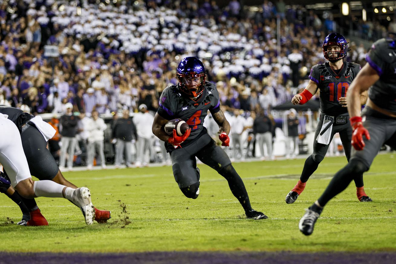 COLLEGE FOOTBALL: NOV 09 Oklahoma State at TCU