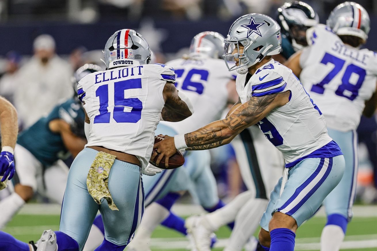 NFL: NOV 10 Eagles at Cowboys